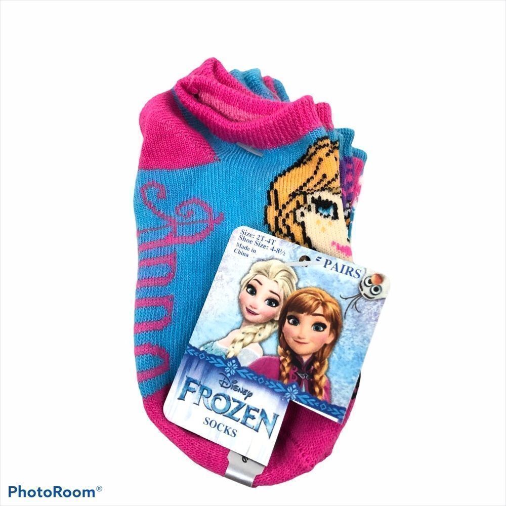 Brand new Pack‎ of 5 Pairs of Girls Frozen Socks